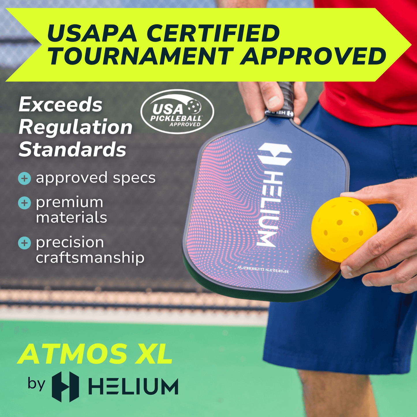 Helium Atmos XL 2 Pack Carbon Fiber Paddle - 2-Pack Bundle