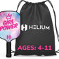 Helium Junior Pickleball Paddle Set - 1 Pack - Girl Power