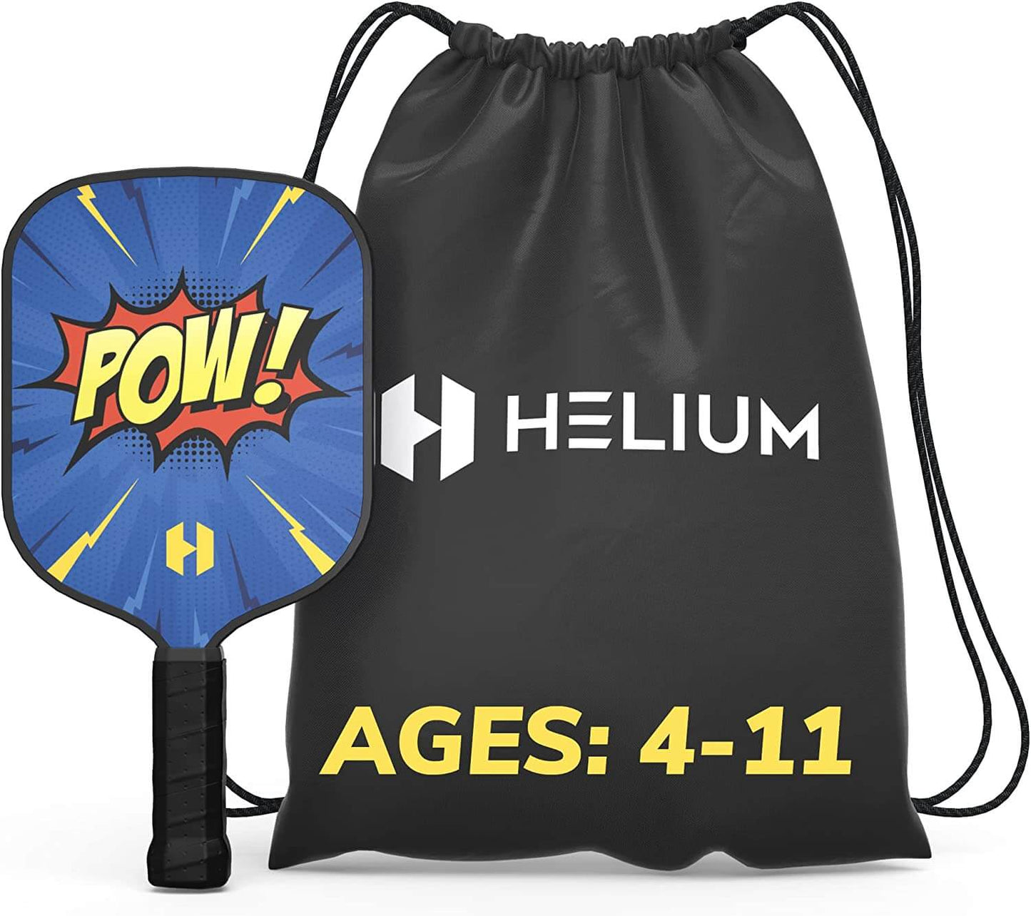 Helium Junior Pickleball Paddle Set - 1 Pack - POW!