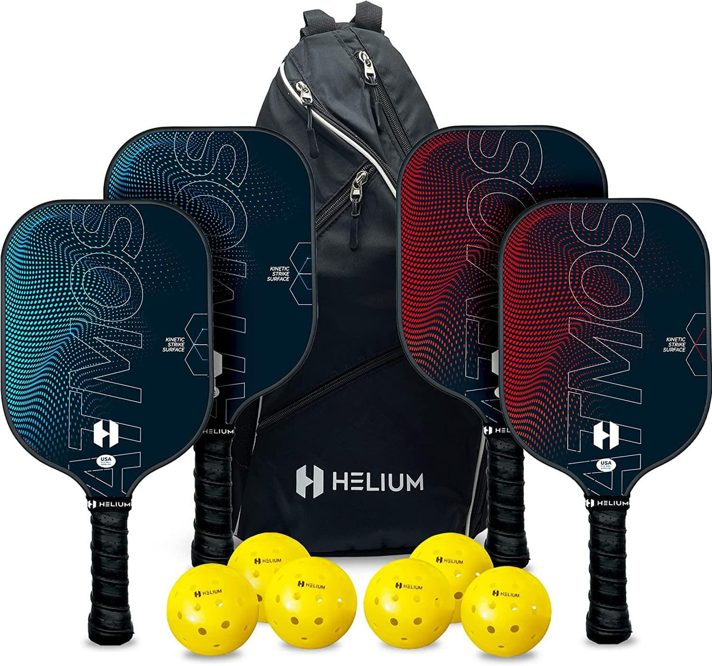 Helium Atmos Carbon Fiber Paddle - 4-Pack Bundle