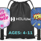 Helium Junior Pickleball Paddle Set - 2 Pack - POW! and Girl Power