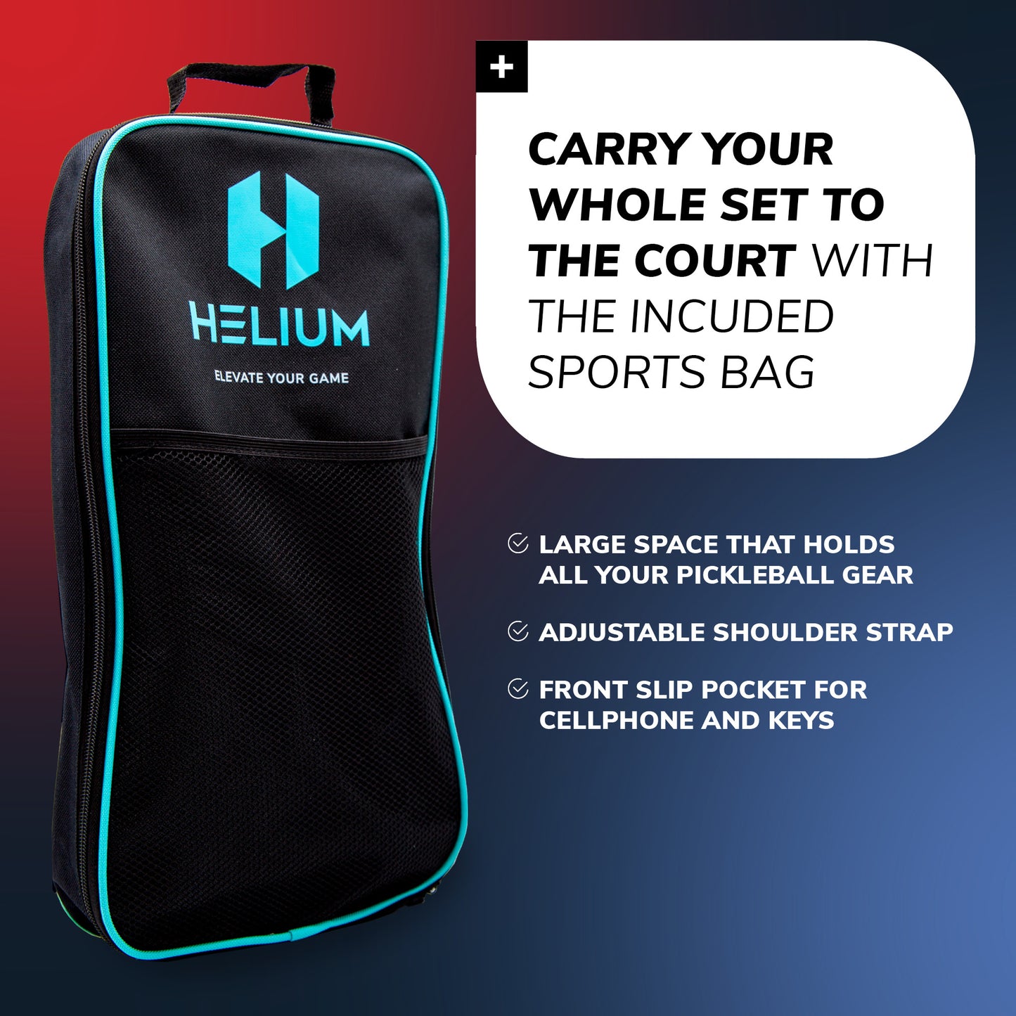 Helium Patriot Fiberglass Paddle - 2-Pack Bundle